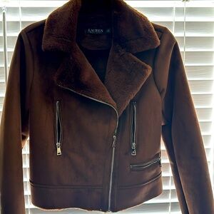 Lauren Ralph Lauren suede blazer